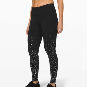Lululemon Speed Wunder Tight 28” in Speckle Shine